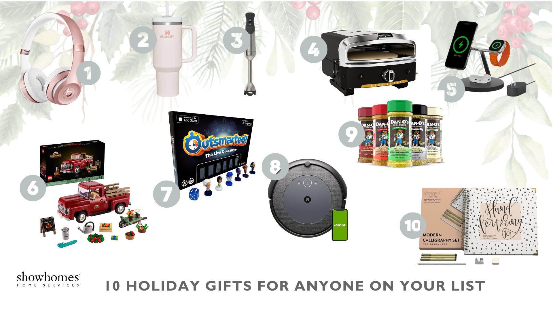 10 Holiday Gifts for anyone on your list