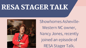 Owner, Nancy Jones, joins RESA Stager Talk!