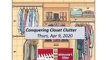 Stay at Home, Stage at Home: Conquering Closet Clutter